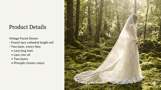 A Vintage Forest Dream: Enchanting Your Wedding with Luxury French Lace