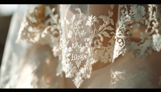 Custom Wedding Veil with Date: Personalize Your Love Story